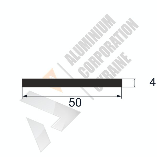 Алюминиевая полоса <br> 50х4 - АН фото